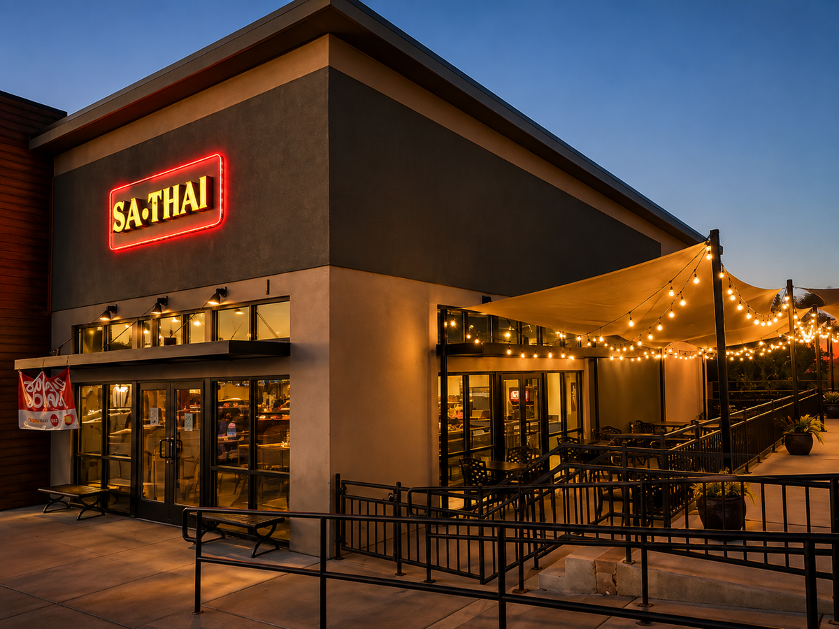 Authentic Thai cuisine at SA Thai Restaurant